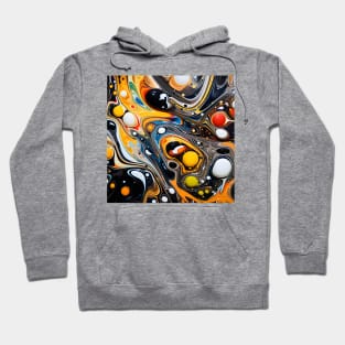 Psychedelic Orbital Abstract Art Hoodie